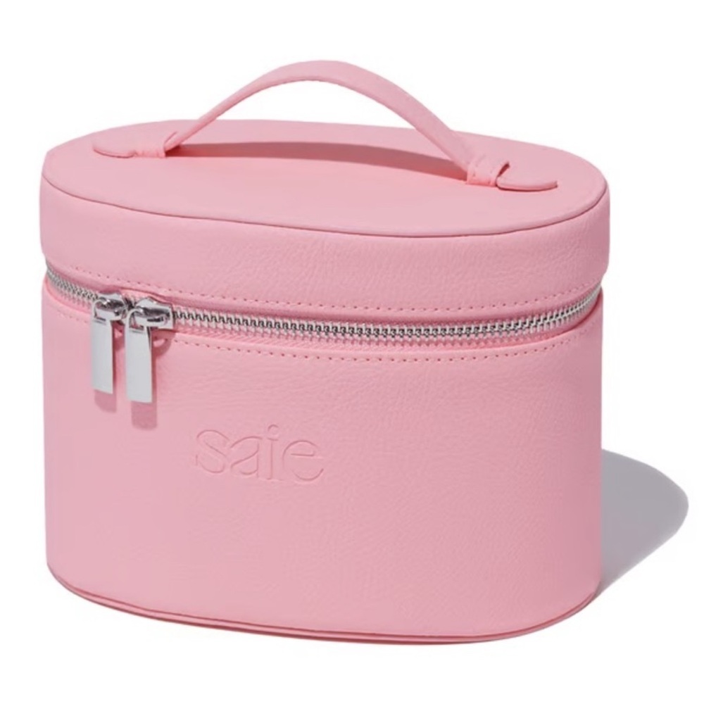 Saie Pink Cosmetic Case
